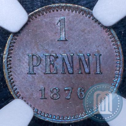 Picture 1 penni 1876 year  