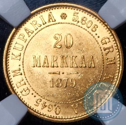 Picture 20 markkaa 1879 year S 