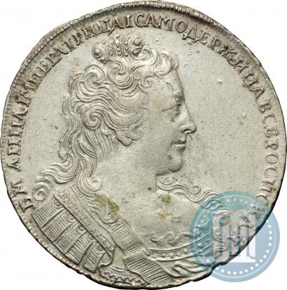 Фото 1 рубль 1730 года  