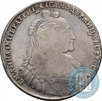 Фото 1 рубль 1737 года  "Тип 1735 года"