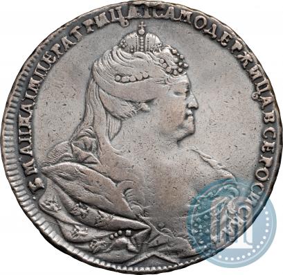 Picture 1 rouble 1739 year  "Moscow type"