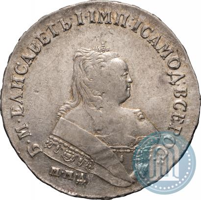 Picture 1 rouble 1752 year ММД-Е 