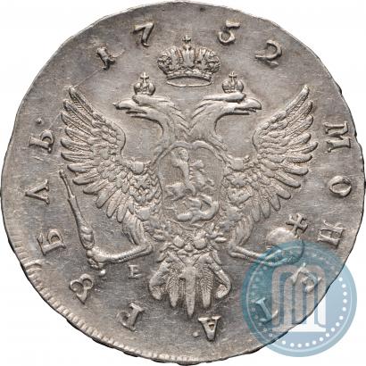 Picture 1 rouble 1752 year ММД-Е 