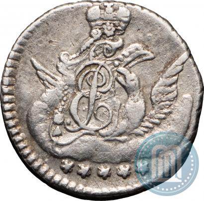 Фото 5 копеек 1758 года СПБ 