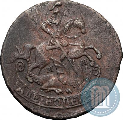 Фото 2 копейки 1765 года ММ 