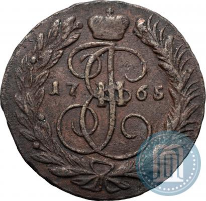 Фото 2 копейки 1765 года ММ 