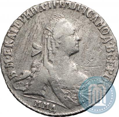 Фото 15 копеек 1770 года ММД 