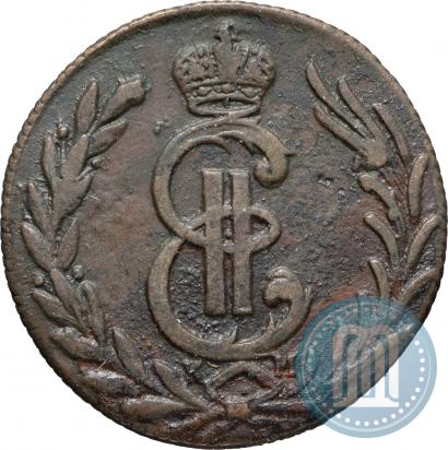Picture 1 kopeck 1776 year КМ 