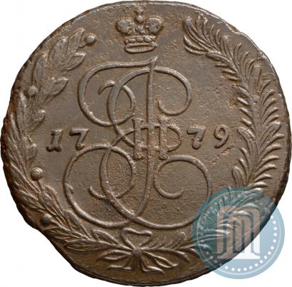 Picture 5 kopecks 1779 year ЕМ 