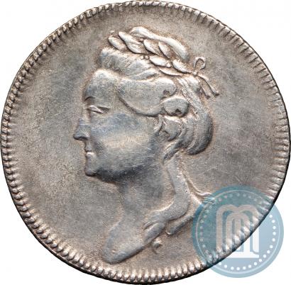 Picture Token Coin 1782 year  "Monument to Peter the Great in Saint-Petersburg"