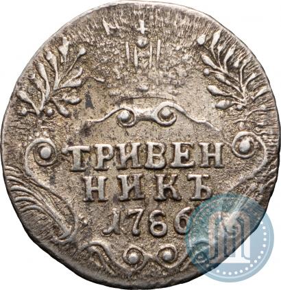 Picture Grivennik 1786 year СПБ 