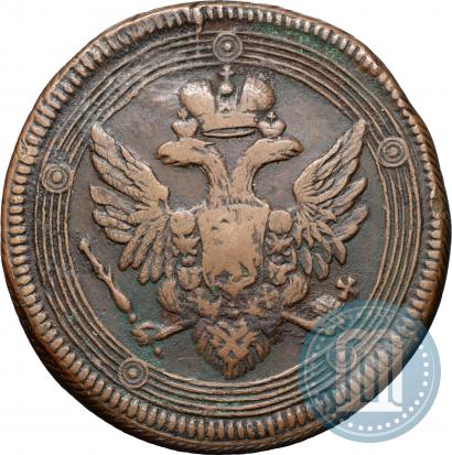Picture 5 kopecks 1805 year ЕМ 