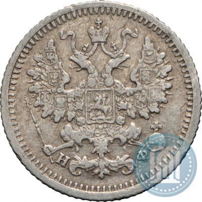 Фото 5 копеек 1882 года СПБ-НФ 