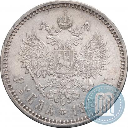 Фото 1 рубль 1886 года (АГ) 