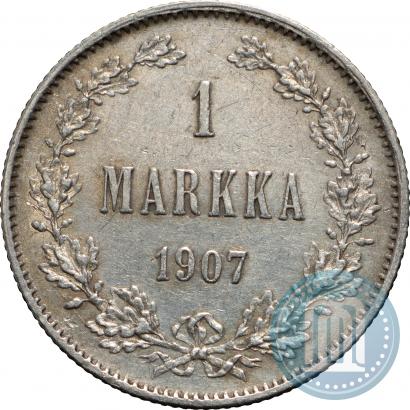 Picture 1 markka 1907 year L 