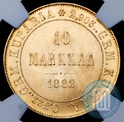 Picture 10 markkaa 1882 year S 