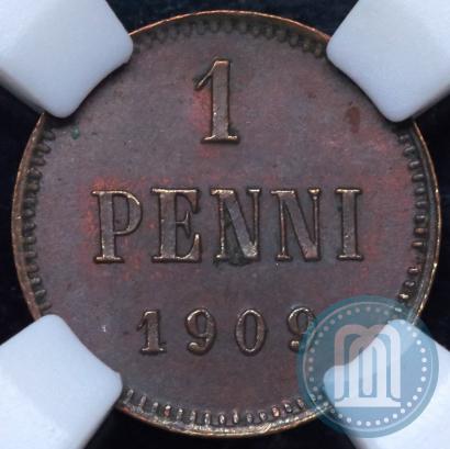 Picture 1 penni 1909 year  