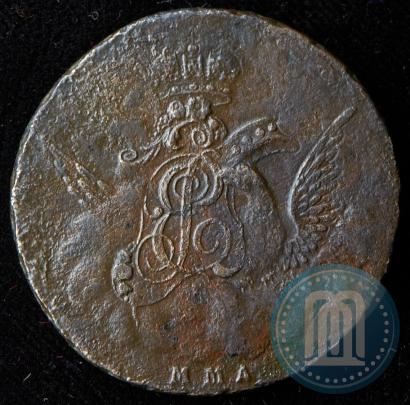 Picture 1 kopeck 1755 year ММД 
