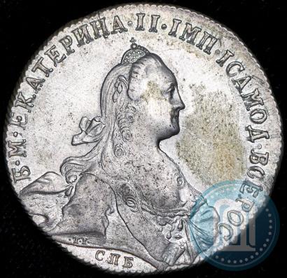 Picture 1 rouble 1772 year СПБ-АШ 