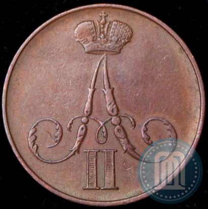 Picture 1 kopeck 1859 year ВМ 