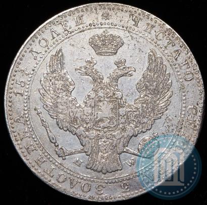 Picture 3/4 roubles - 5 złotych 1840 year MW 