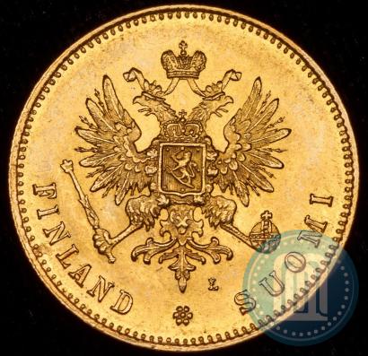 Picture 20 markkaa 1891 year L 