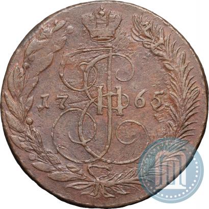 Picture 5 kopecks 1765 year ЕМ 
