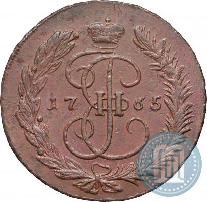 Picture 5 kopecks 1765 year ММ 