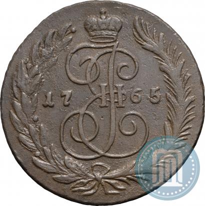 Фото 5 копеек 1765 года СМ 