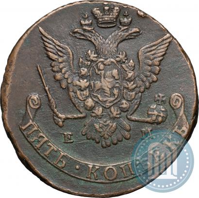 Фото 5 копеек 1776 года ЕМ 