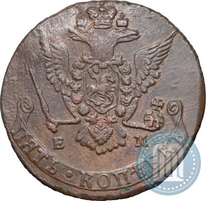 Picture 5 kopecks 1778 year ЕМ 