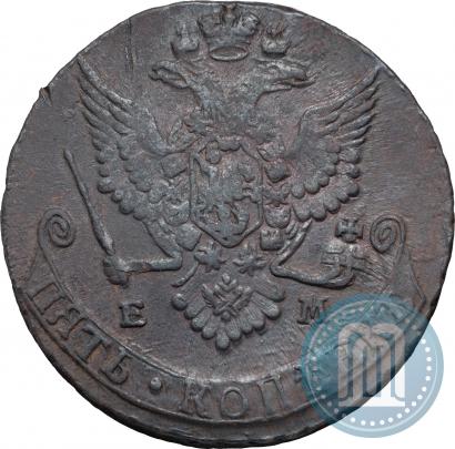 Picture 5 kopecks 1779 year ЕМ 