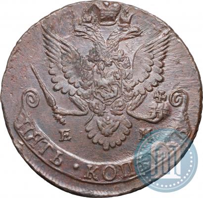 Фото 5 копеек 1782 года ЕМ 