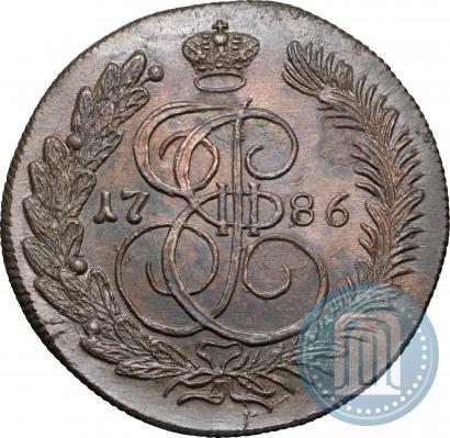 Picture 5 kopecks 1786 year КМ 