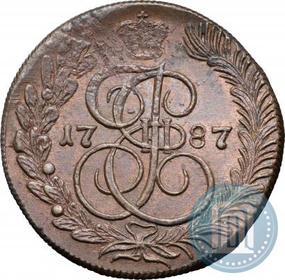 Picture 5 kopecks 1787 year КМ 