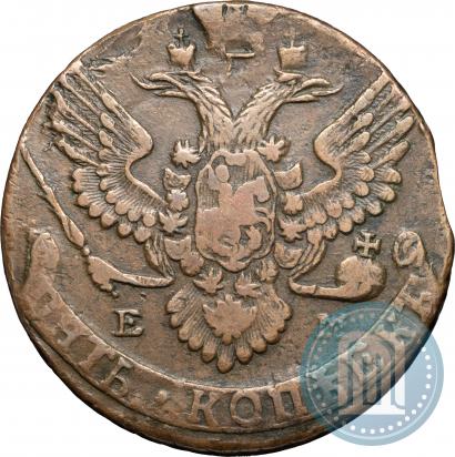 Picture 5 kopecks 1788 year ЕМ 