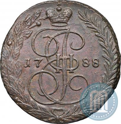 Picture 5 kopecks 1788 year ЕМ 