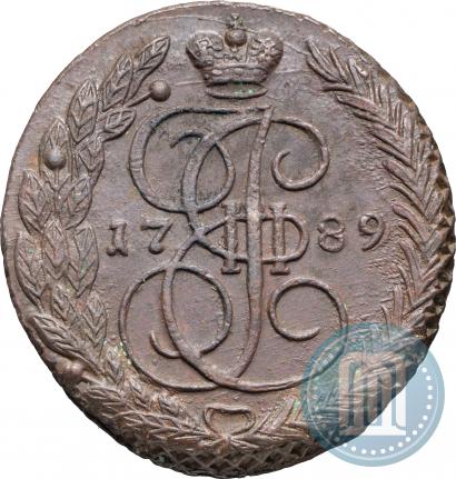 Picture 5 kopecks 1789 year ЕМ 