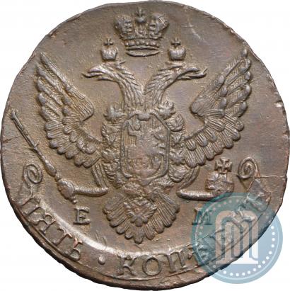 Фото 5 копеек 1789 года ЕМ 