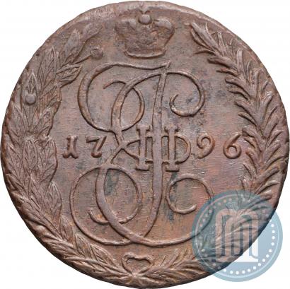 Picture 5 kopecks 1796 year ЕМ 