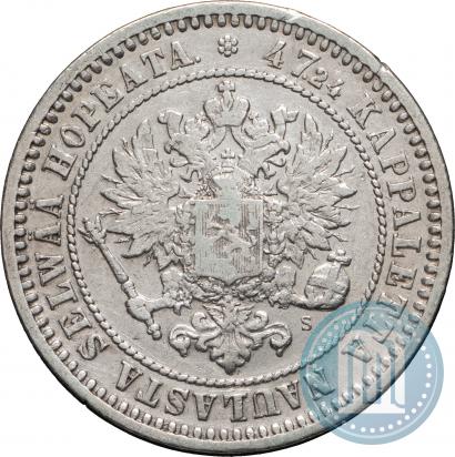 Picture 2 markkaa 1870 year S 
