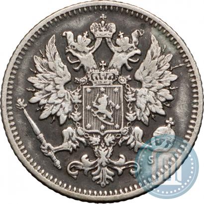 Фото 25 пенни 1873 года S 