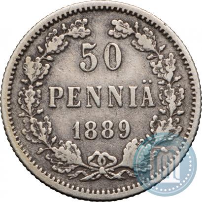 Picture 50 pennia 1889 year L 