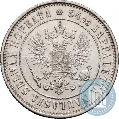 Picture 1 markka 1890 year L 