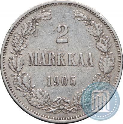 Picture 2 markkaa 1905 year L 