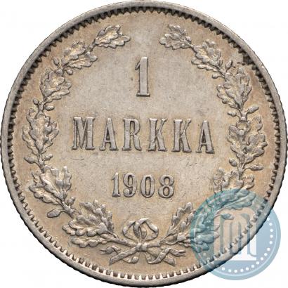Picture 1 markka 1908 year L 