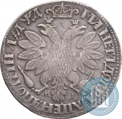 Фото Полтина 1704 года МД "Портрет работы Ф. Алексеева"