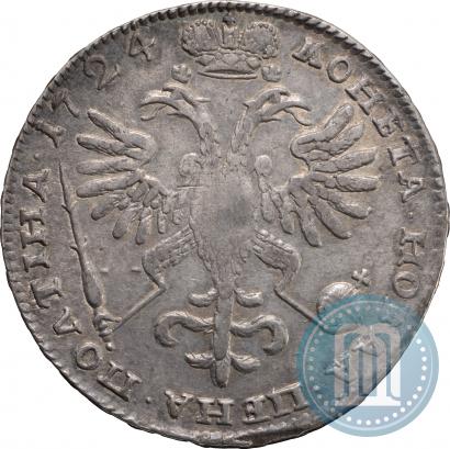 Picture Poltina 1724 year  "Portrait in ancient armour"