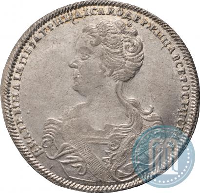 Picture Poltina 1726 year СПБ "Petersburg type, portrait turned to the left"