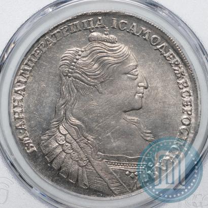Фото 1 рубль 1734 года  "Тип 1735 года"